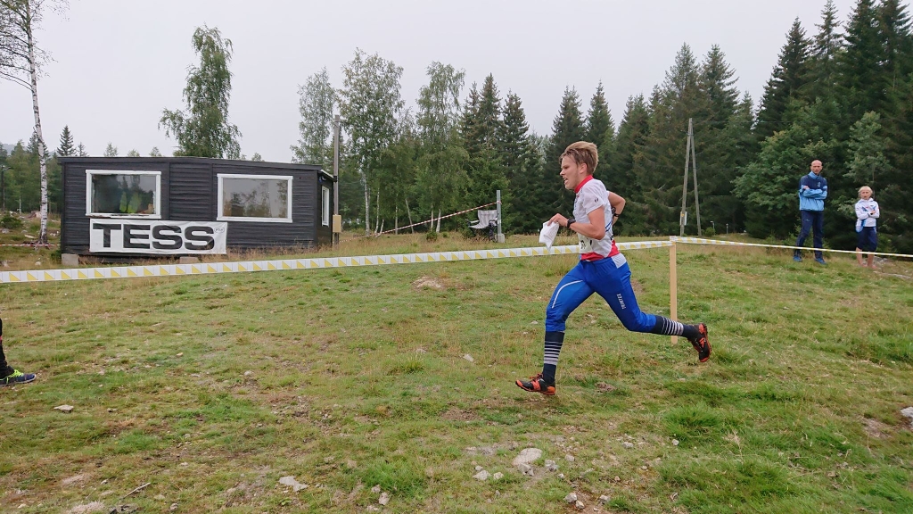 Niels Christian nummer 2 på Norgescup i Drammensmarka