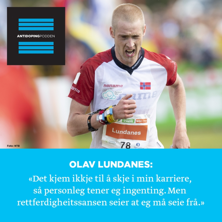 Olav Lundanes gjester Antidoping-podden Olav Lundanes gjester Antidoping-podden