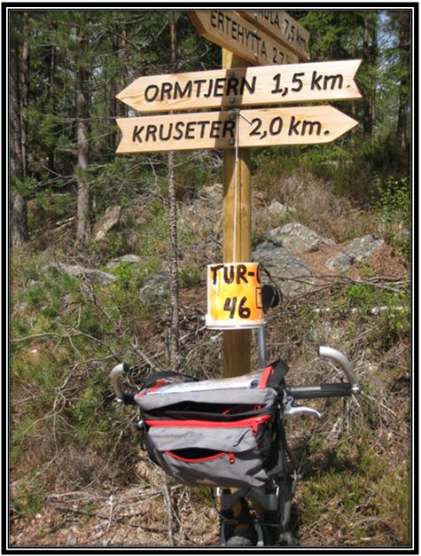 Tur-orientering, tur nr 1 Tur-orientering, tur nr 1